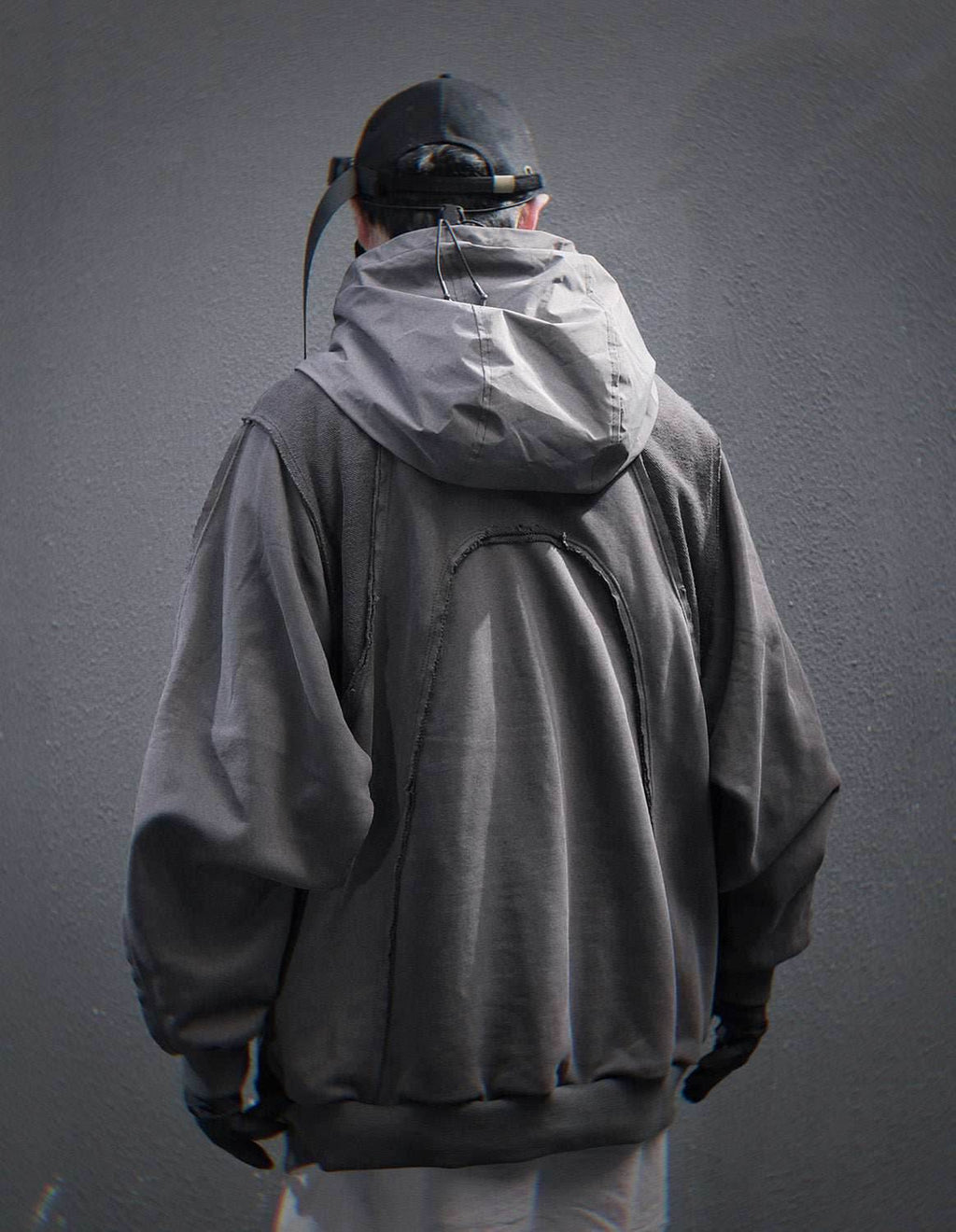 HiH56 Grey NX Hoodie - M