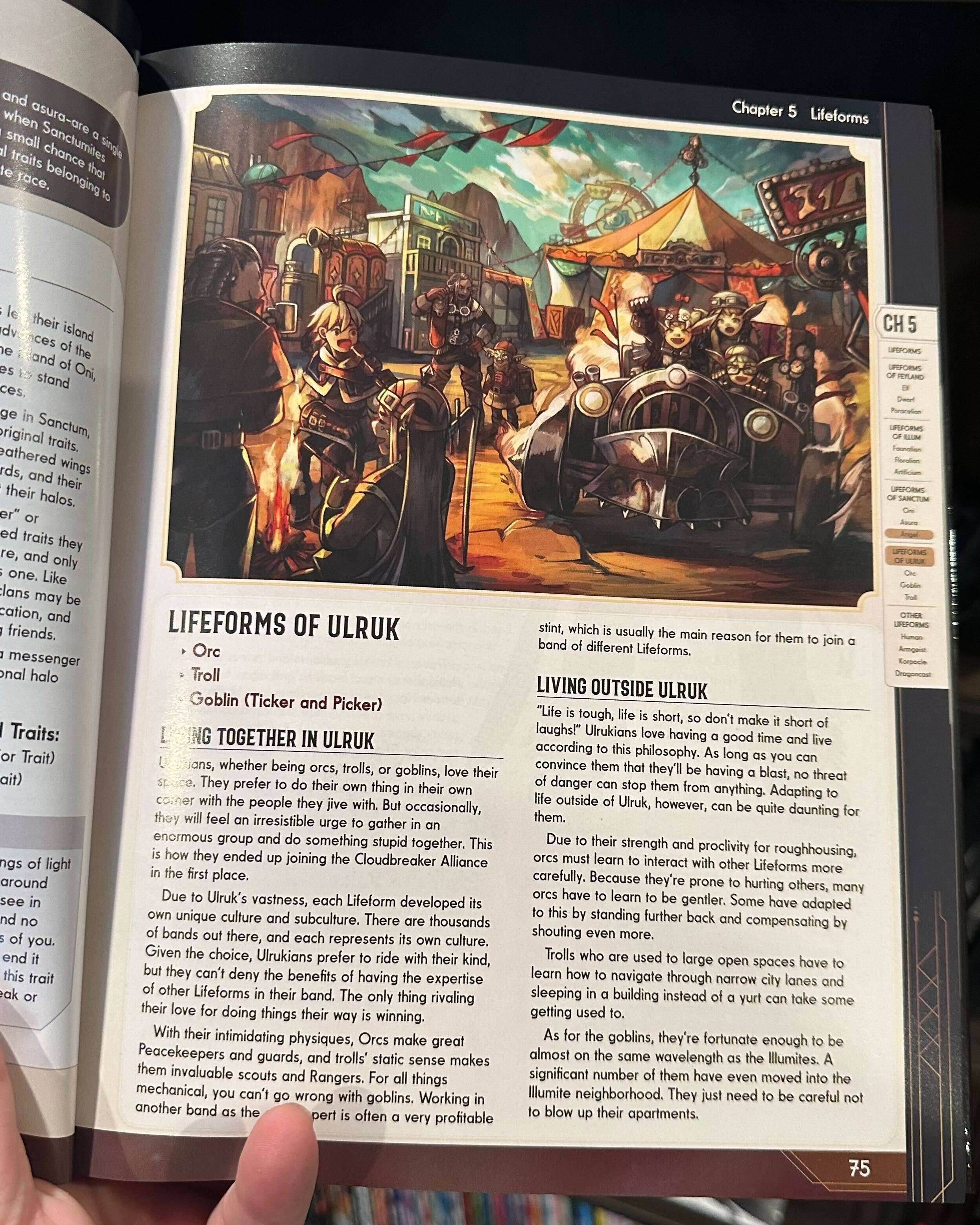 Cloudbreaker Alliance RPG Book - 
