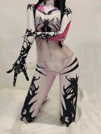 'Infected' Spider Tight Costume Bodysuit