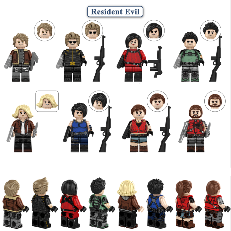 Resident Evil Set of 8