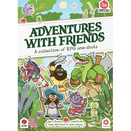 Adventures with Friends: A Collection of RPG One-Shots - Hardcover - 