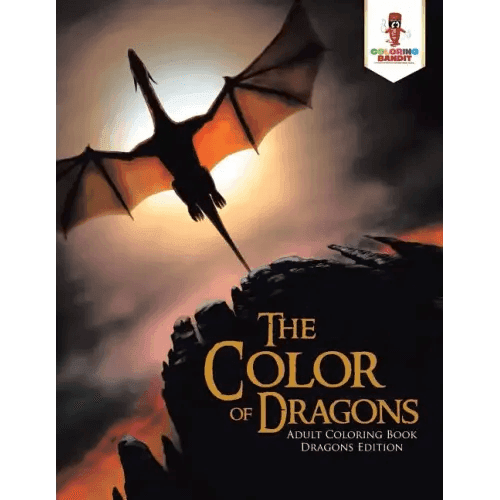 Dungeons and Dragons: Adult Coloring Book Dragons Edition - Paperback - 