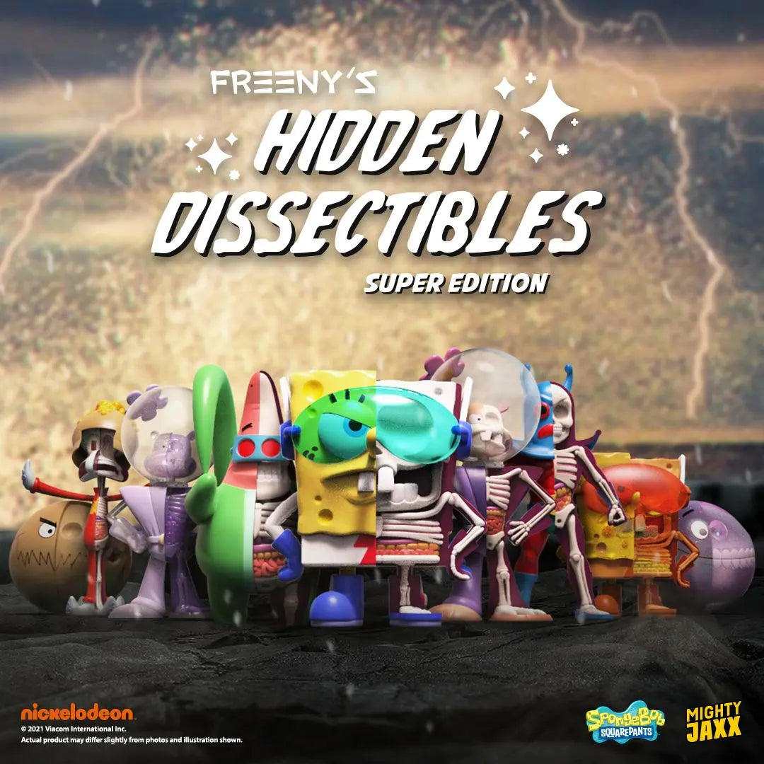 Freeny's Hidden Dissectibles SpongeBob SquarePants Series 04 Super Edition Blind Box - Mighty Jaxx