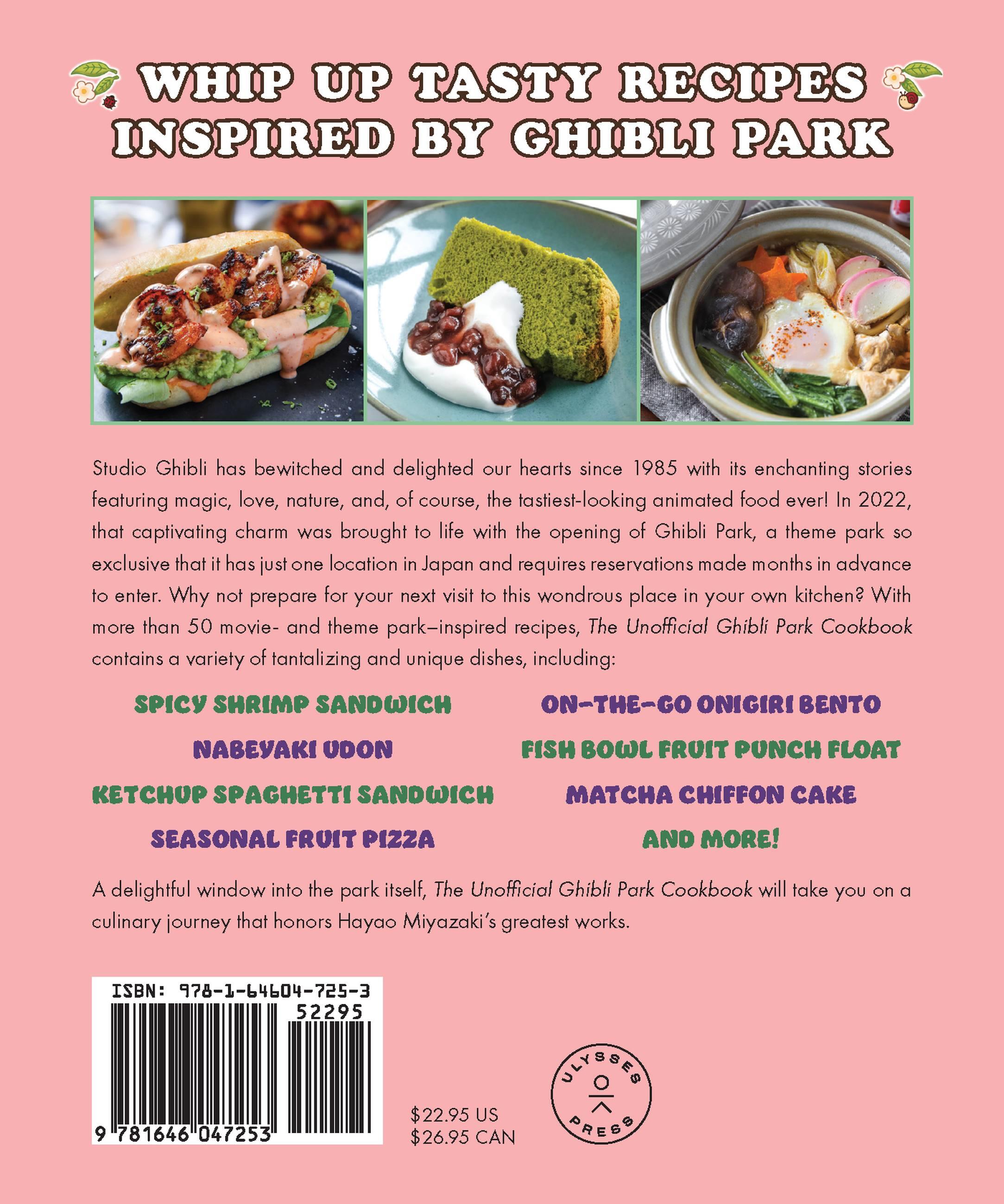 The Unofficial Ghibli Park Cookbook