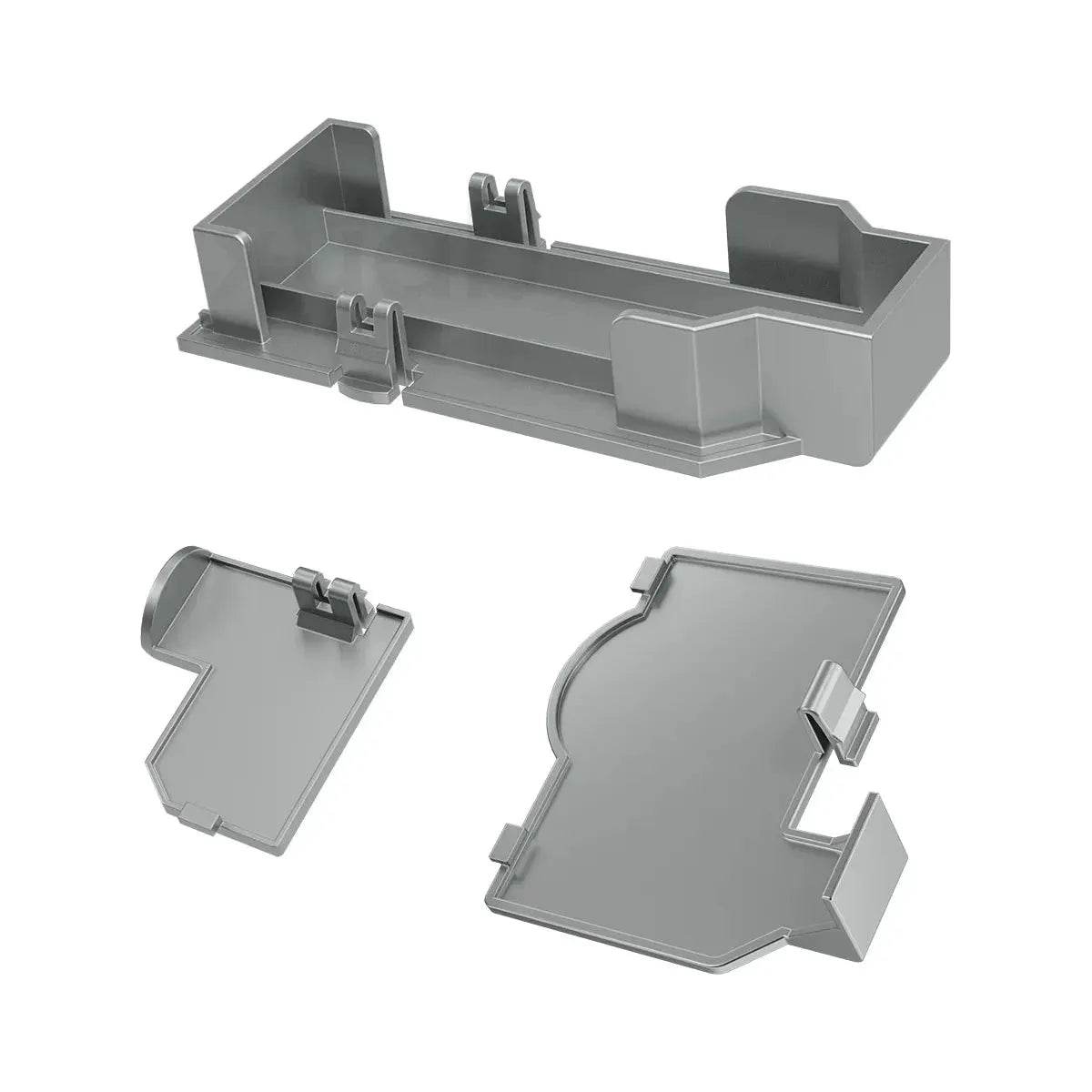 3 Piece Port Covers - Silver For Nintendo GameCube® - 