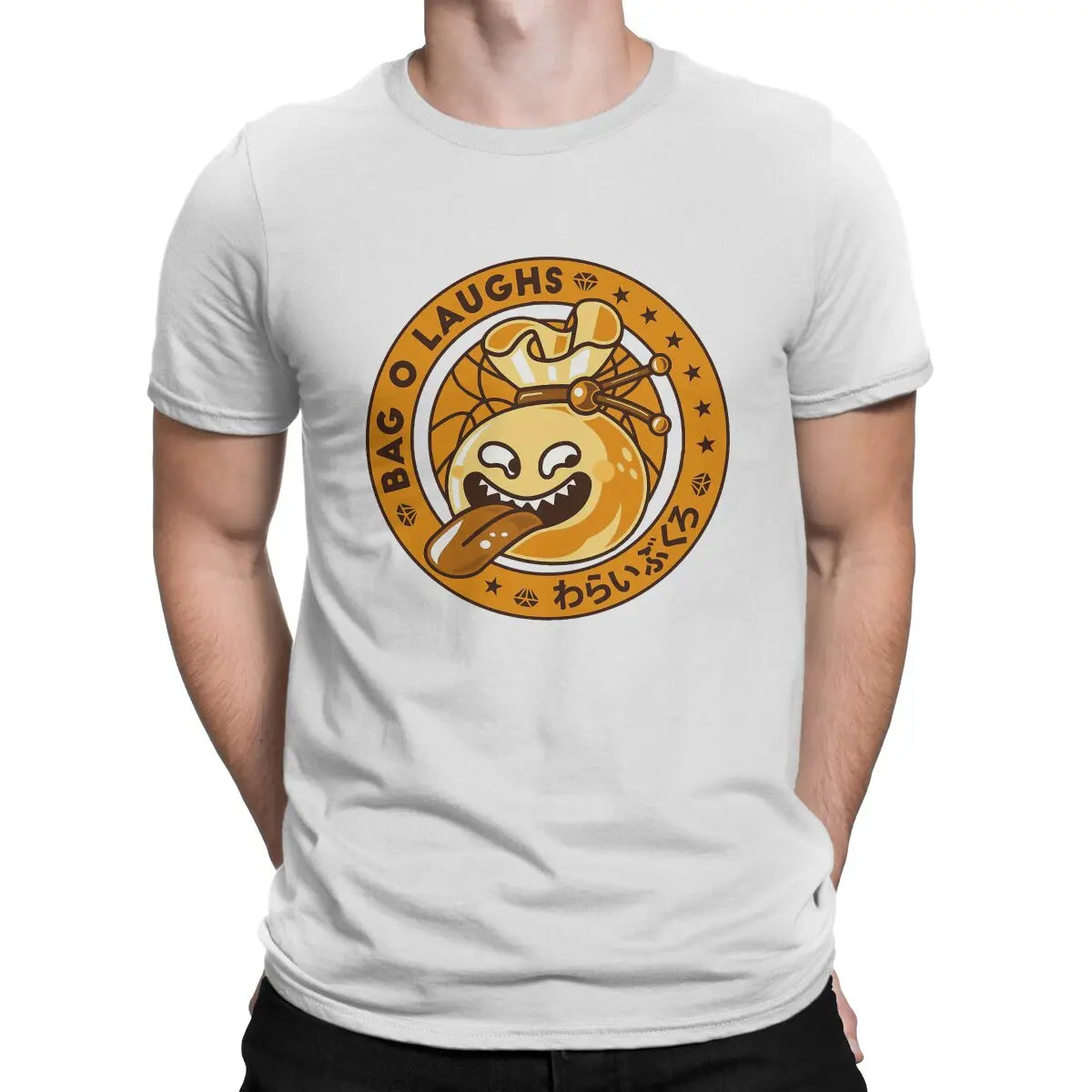 Bag O Laughs Coin  t-shirt European sized