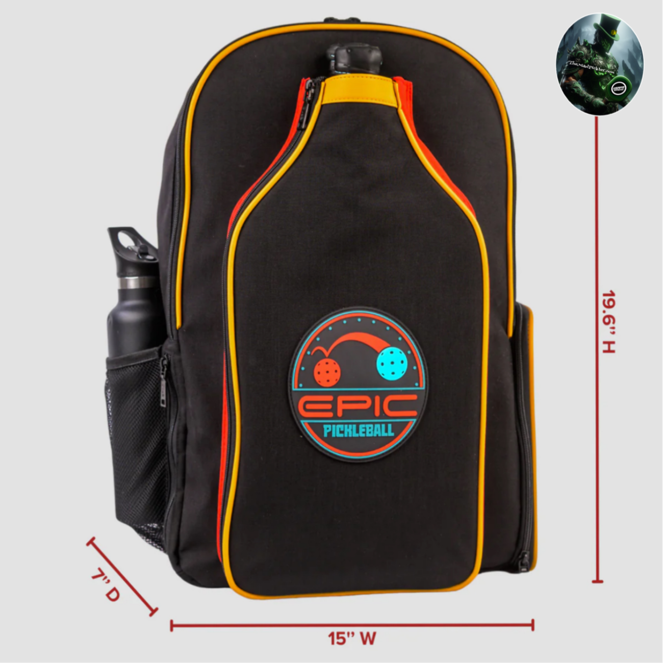 Batman/Joker- EPIC Pickleball Backpack and Cooler Bundle