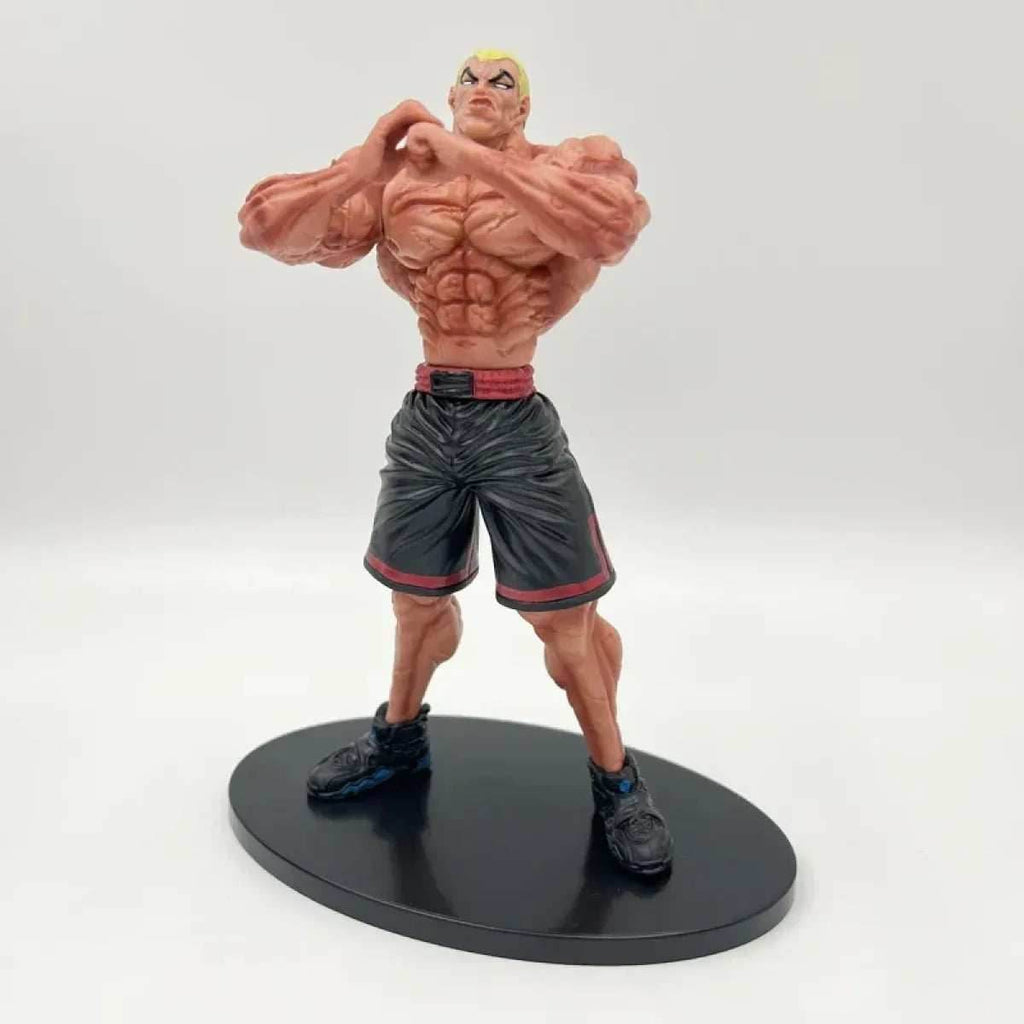 Baki Hanma 22cm Anime Figure with Pickle, Biscuit Oriba, and Kaoru Hanayama - 22cm No Retail Box 1