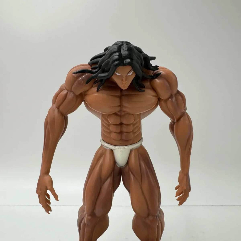 Baki Hanma 22cm Anime Figure with Pickle, Biscuit Oriba, and Kaoru Hanayama - 22cm No Retail Box