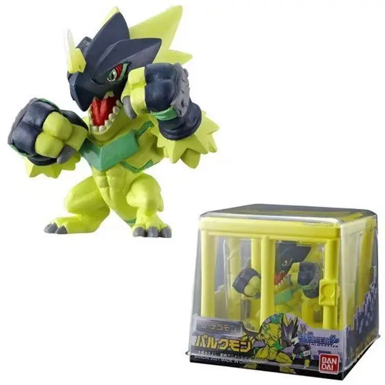 Bandai Digimon Adventure Agumon Garurumon Mechadragon Anime Character Hand Model Nostalgic Toy Gift Desktop Decoration