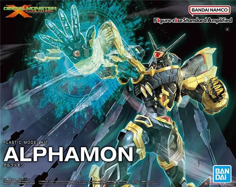 BANDAI Digimon Adventure Assembly Model FRS Amplified Dukemon / Gallantmon Model Kit Figure-rise Standard Active Joint Original