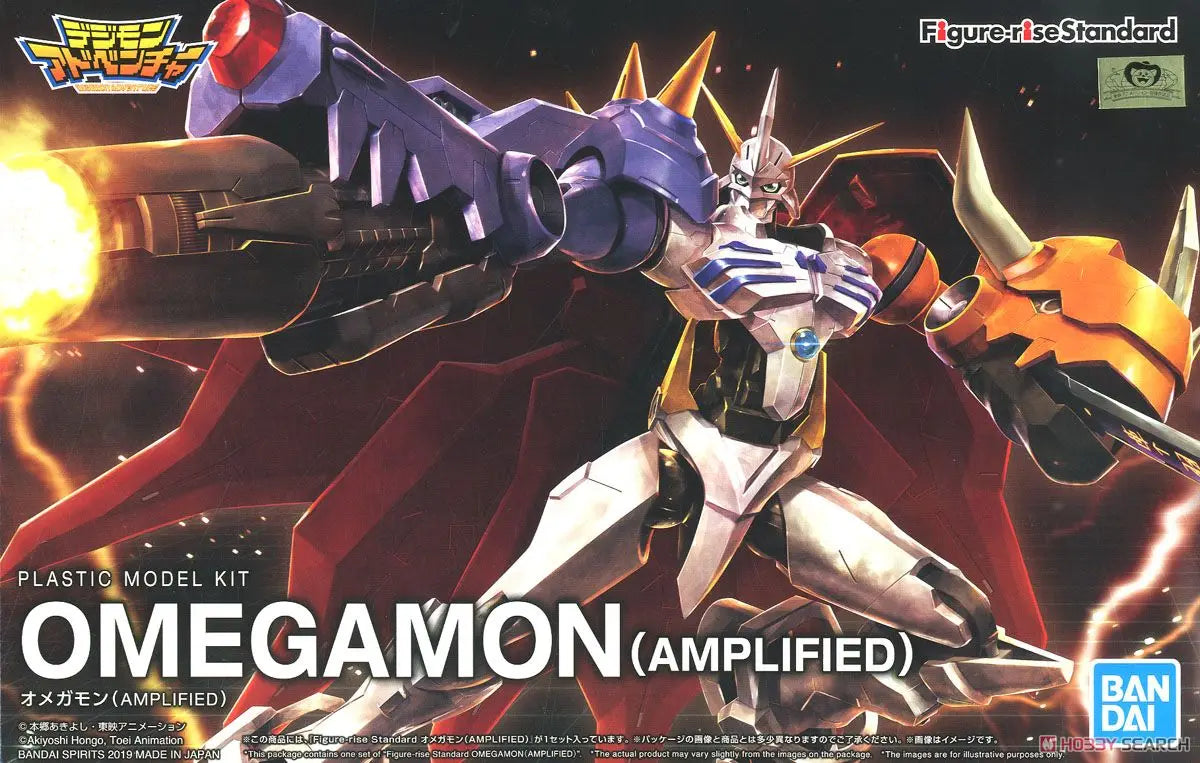 BANDAI Digimon Adventure Assembly Model FRS Amplified Dukemon / Gallantmon Model Kit Figure-rise Standard Active Joint Original