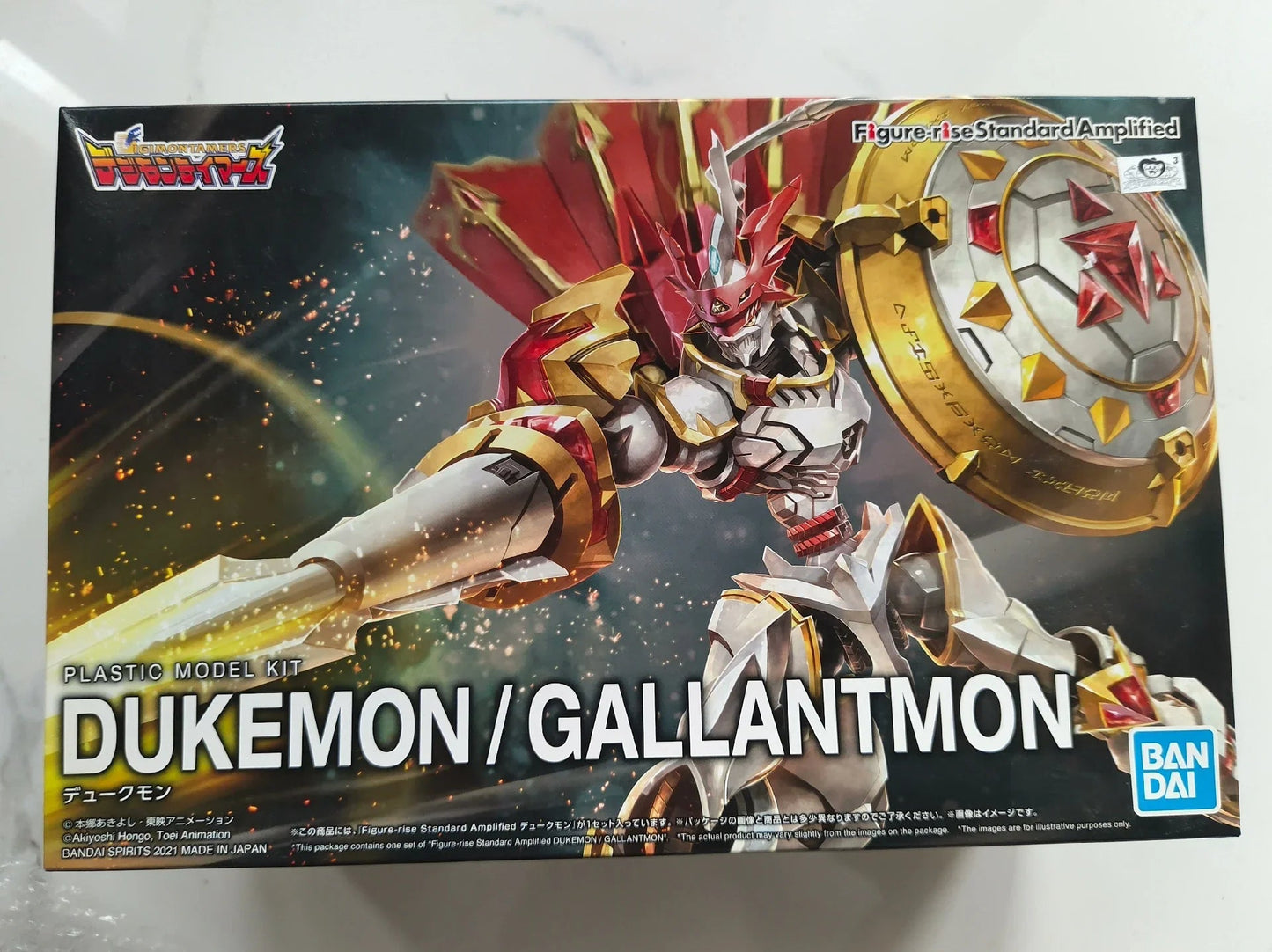 Bandai Figure Rise Standard Frs Amiplified Digimon Adventure Gallantmon Models Kit  Original Cool Assembly Toys Gifts