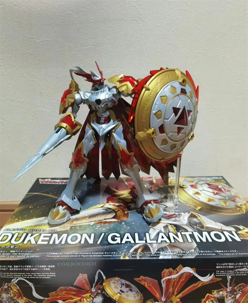 Bandai Figure Rise Standard Frs Amiplified Digimon Adventure Gallantmon Models Kit  Original Cool Assembly Toys Gifts