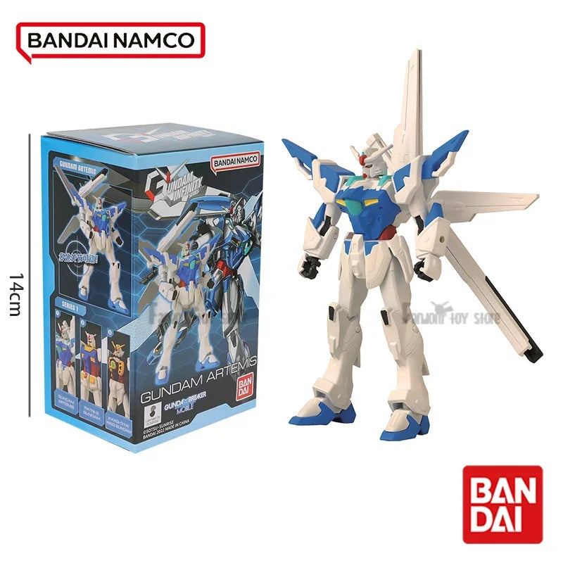 Bandai GUNDAM Action Figure Infinity Series Models Artemis RX-78-2 Exia Deathscythe Wing Gundam Barbatos Zaku Kids Toy