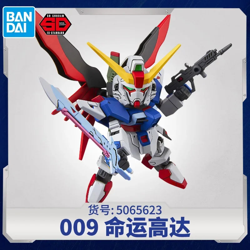 Bandai Model GUNDAM Action Figure SDEX Series Model Kit RX-78-2 Aile Strike Exia 00 Unicorn Astray Red Frame Barbatos Gundam