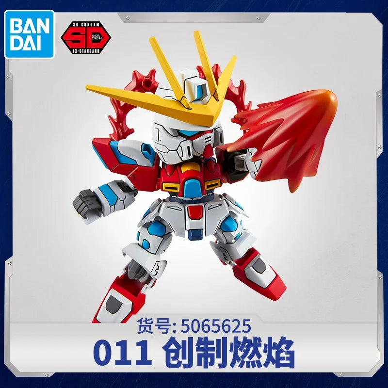 Bandai Model GUNDAM Action Figure SDEX Series Model Kit RX-78-2 Aile Strike Exia 00 Unicorn Astray Red Frame Barbatos Gundam