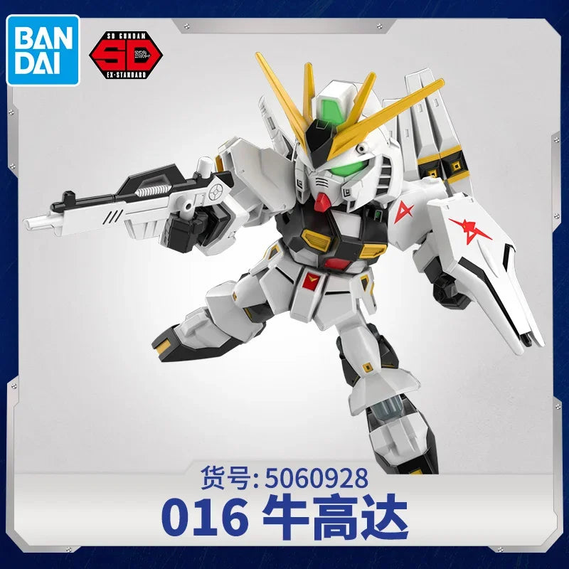 Bandai Model GUNDAM Action Figure SDEX Series Model Kit RX-78-2 Aile Strike Exia 00 Unicorn Astray Red Frame Barbatos Gundam