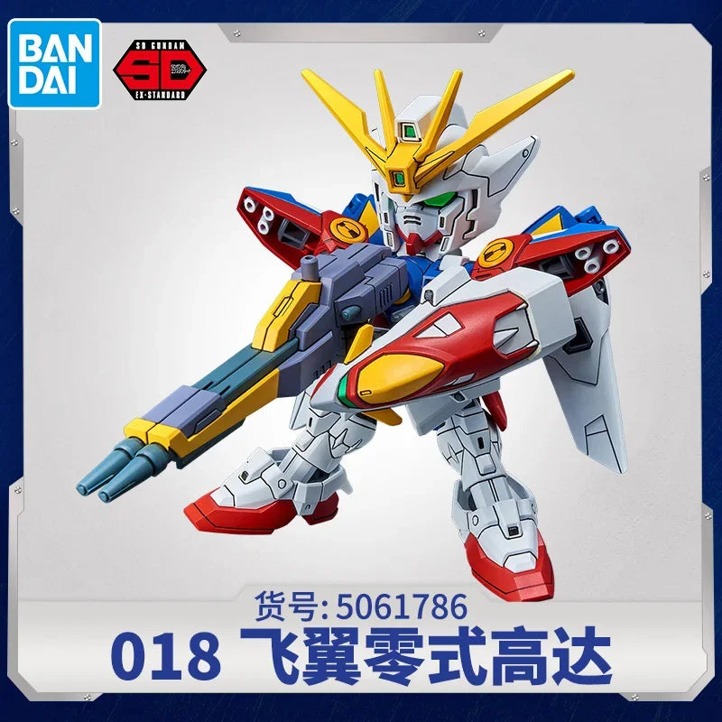 Bandai Model GUNDAM Action Figure SDEX Series Model Kit RX-78-2 Aile Strike Exia 00 Unicorn Astray Red Frame Barbatos Gundam