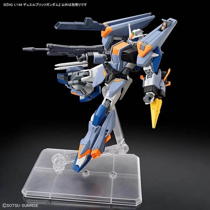 Bandai Original 1/144 Anime Action DUEL BLITZ  MODEL KIT Figure Collectible Model Dolls plaything Gift  for boys and girls Model