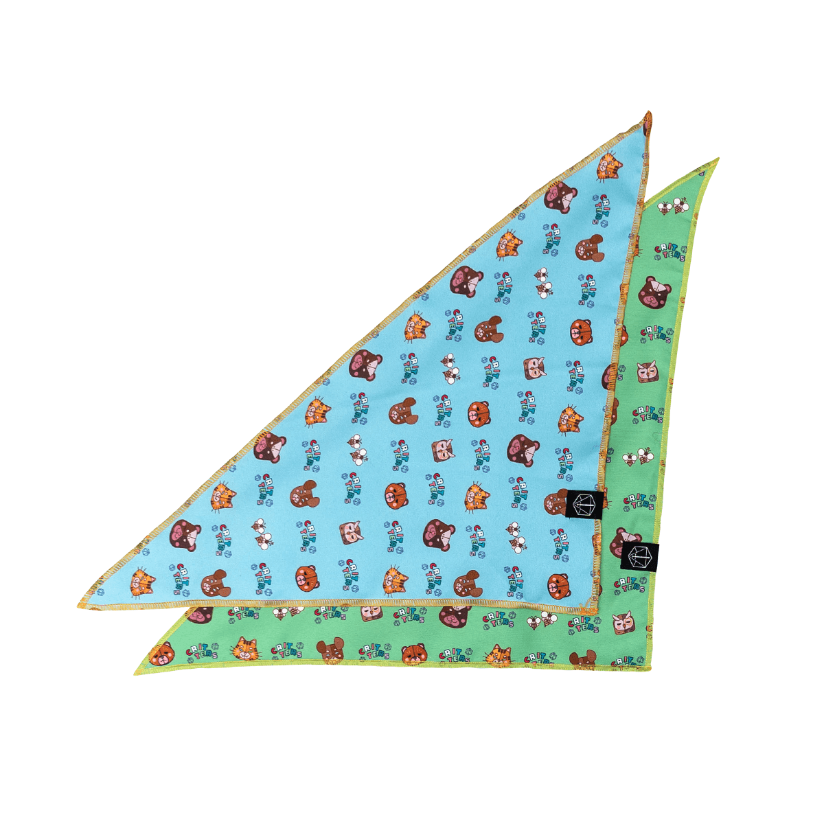 Critical Role: Reversible Pet Bandana Set 2-Pack (M) - 