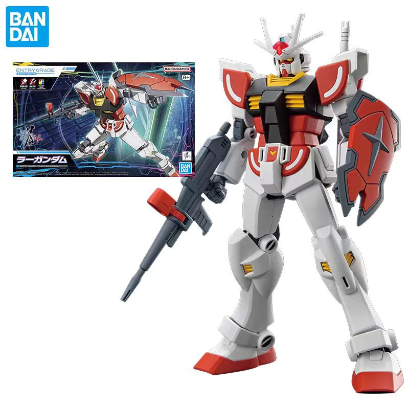 BANDBI Gundam Build Metaverse Entry Grade 1/144 Lah Gundam Plastic Model Action Figure Model Gift Toy Collection for Kids