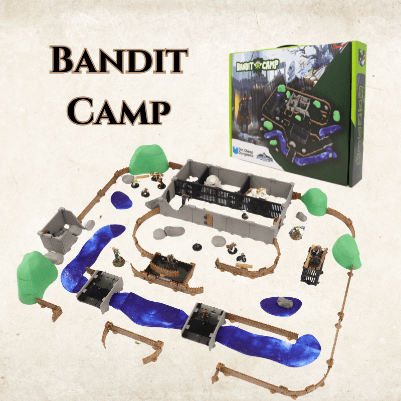 Bandit Camp Adventure Terrain Set - 