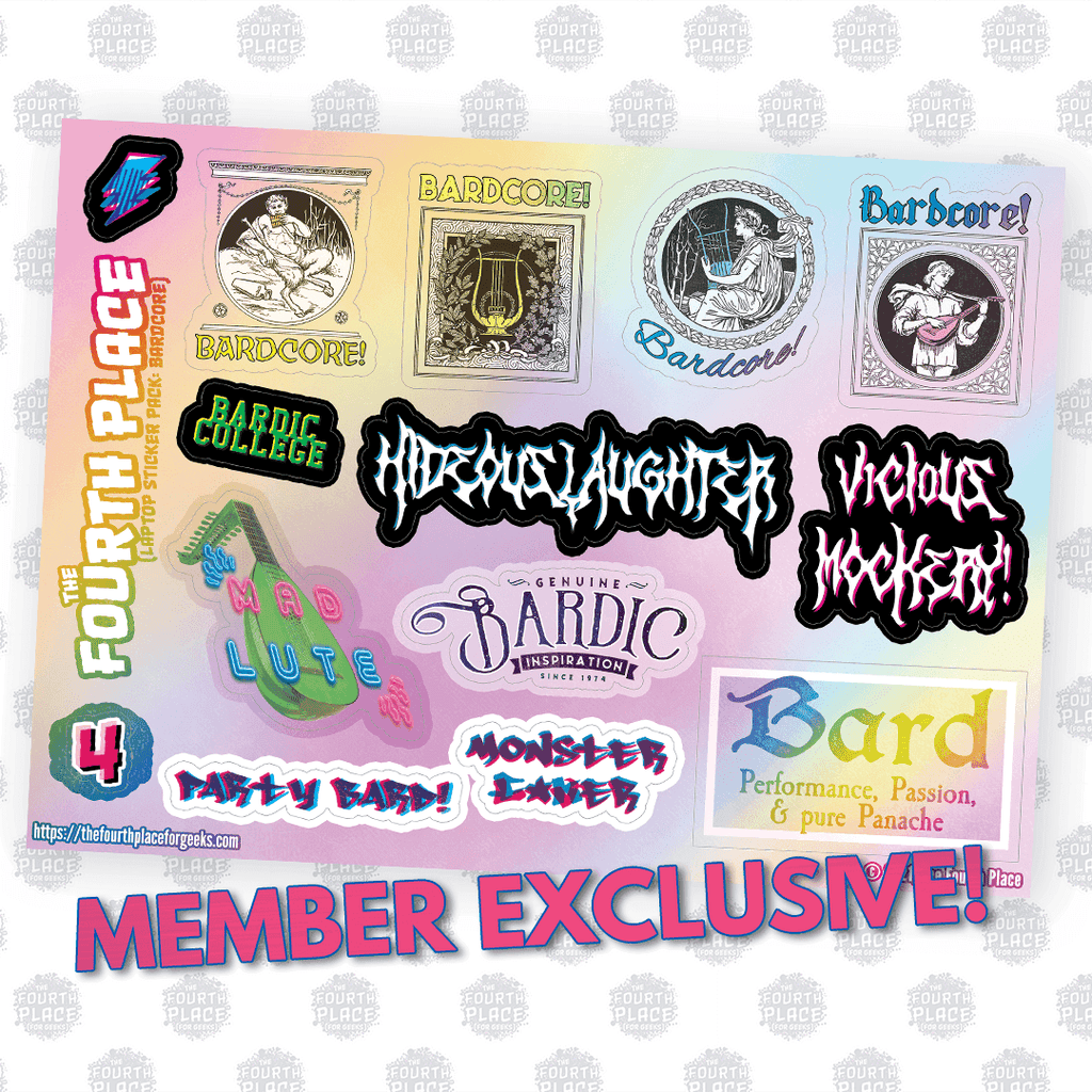 Bardcore! Stickers - 