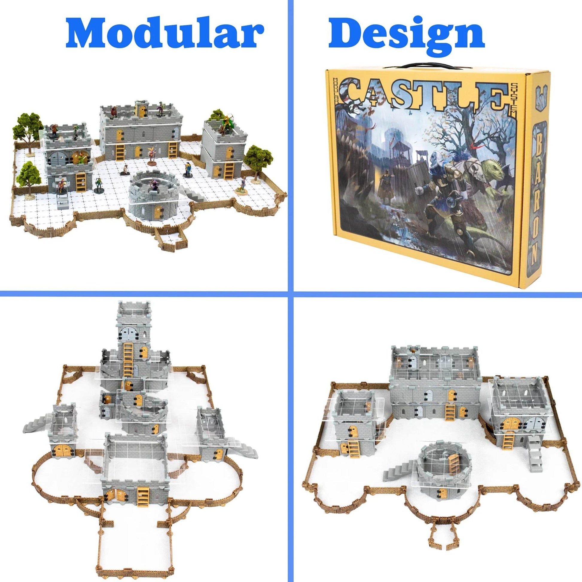 Baron Keep Castle Terrain Set - 