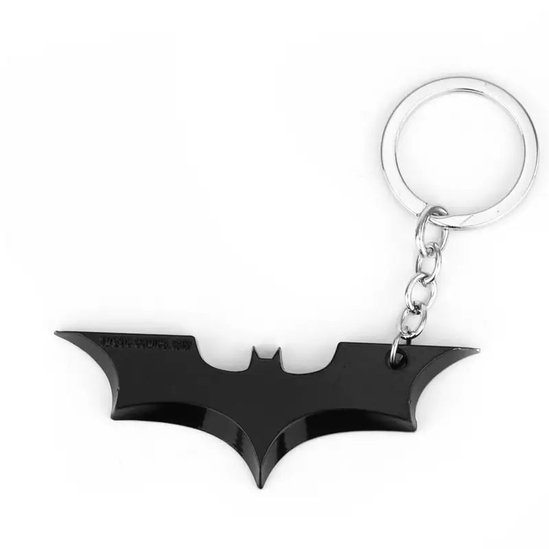 Bat Pendants Keychain Superheroes Movie Jewelry Car Key Ring Bags Key Chains Gifts Souvenir