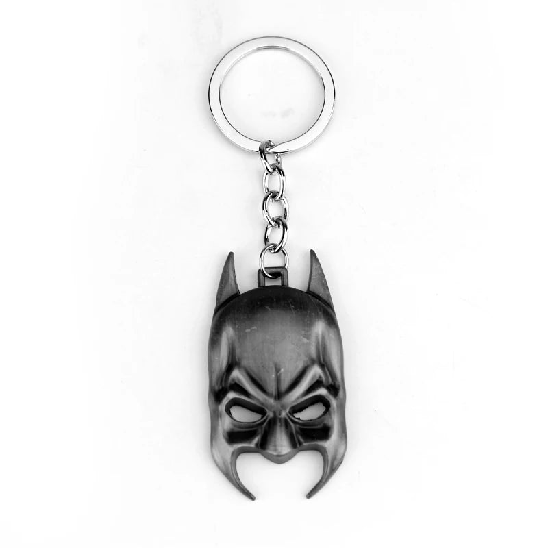 Bat Pendants Keychain Superheroes Movie Jewelry Car Key Ring Bags Key Chains Gifts Souvenir