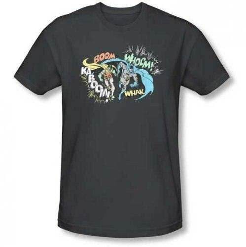 Batman and Robin Action Duo T-shirt - S