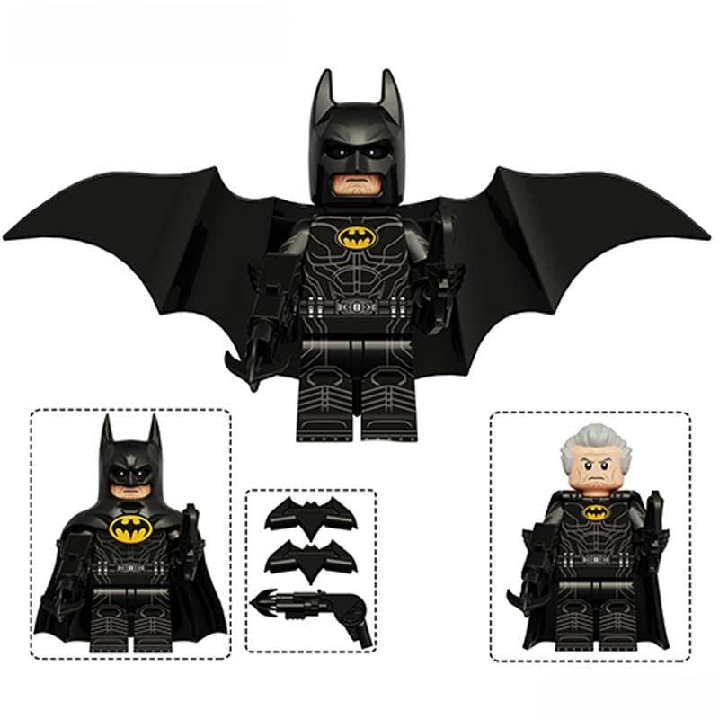 Batman Michael Keaton Lego Minifigures Custom Toys 1