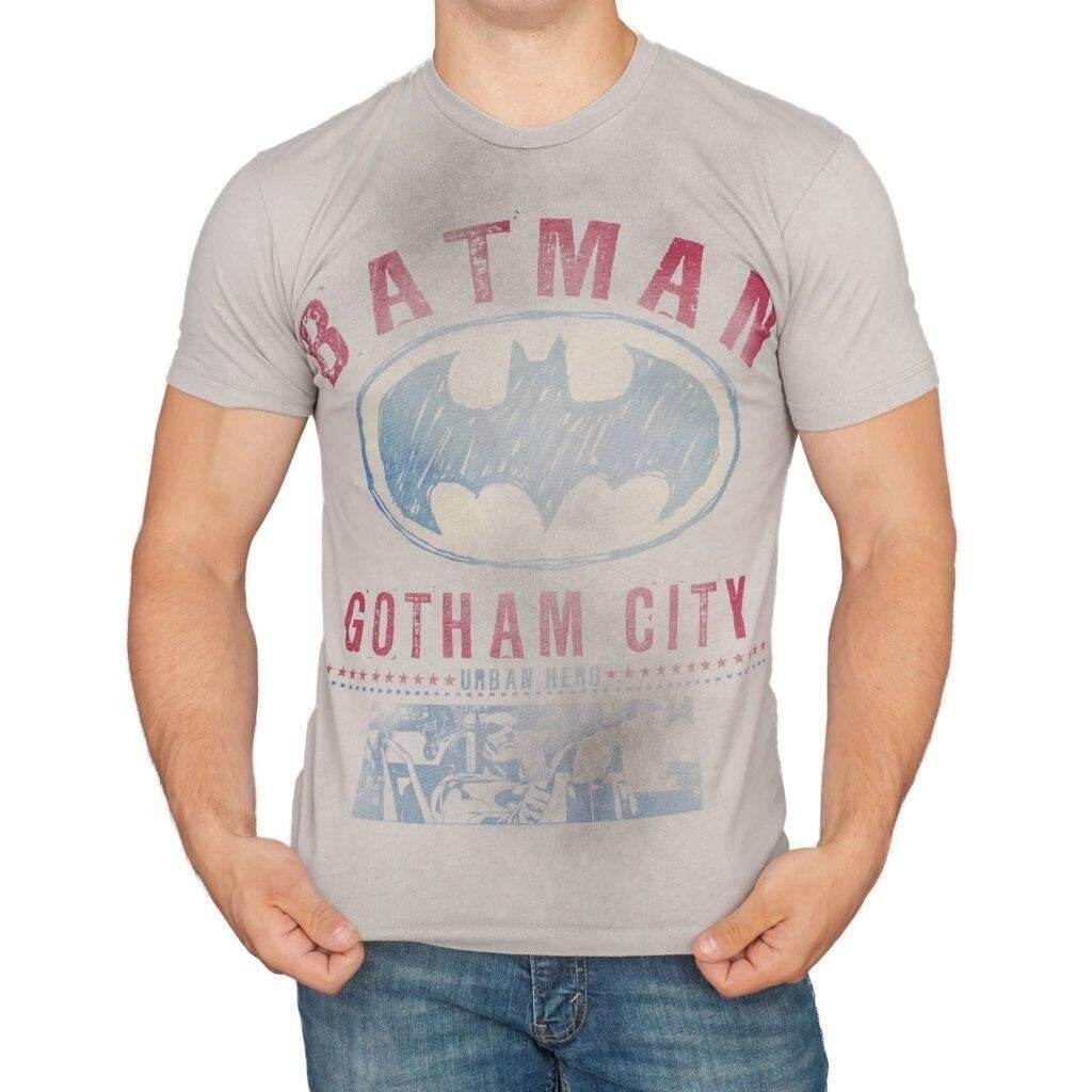 Batman Gotham City Urban Hero Light T-Shirt - S