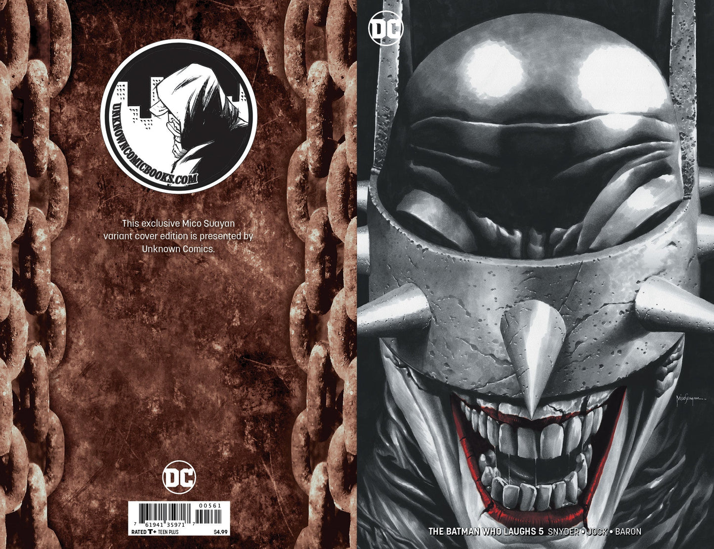 Batman Who Laughs #5 (Of 6) Unknown Comic Books Suayan Exclusive Remark Edition 5/8/2019