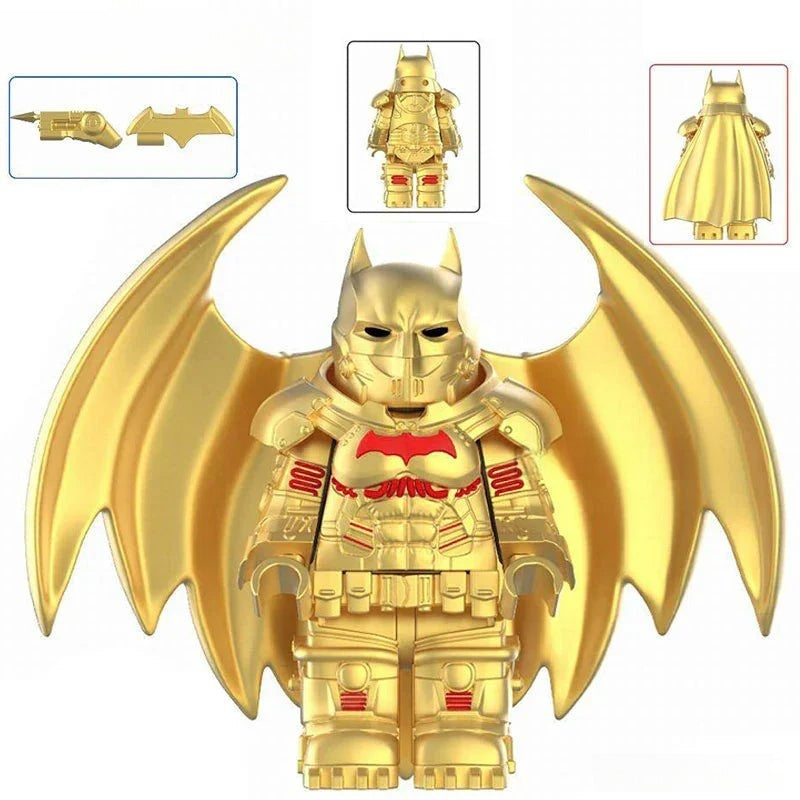 Batman XE Bat suit (extreme Environment) Lego Minifigures custom Toys Gold 7