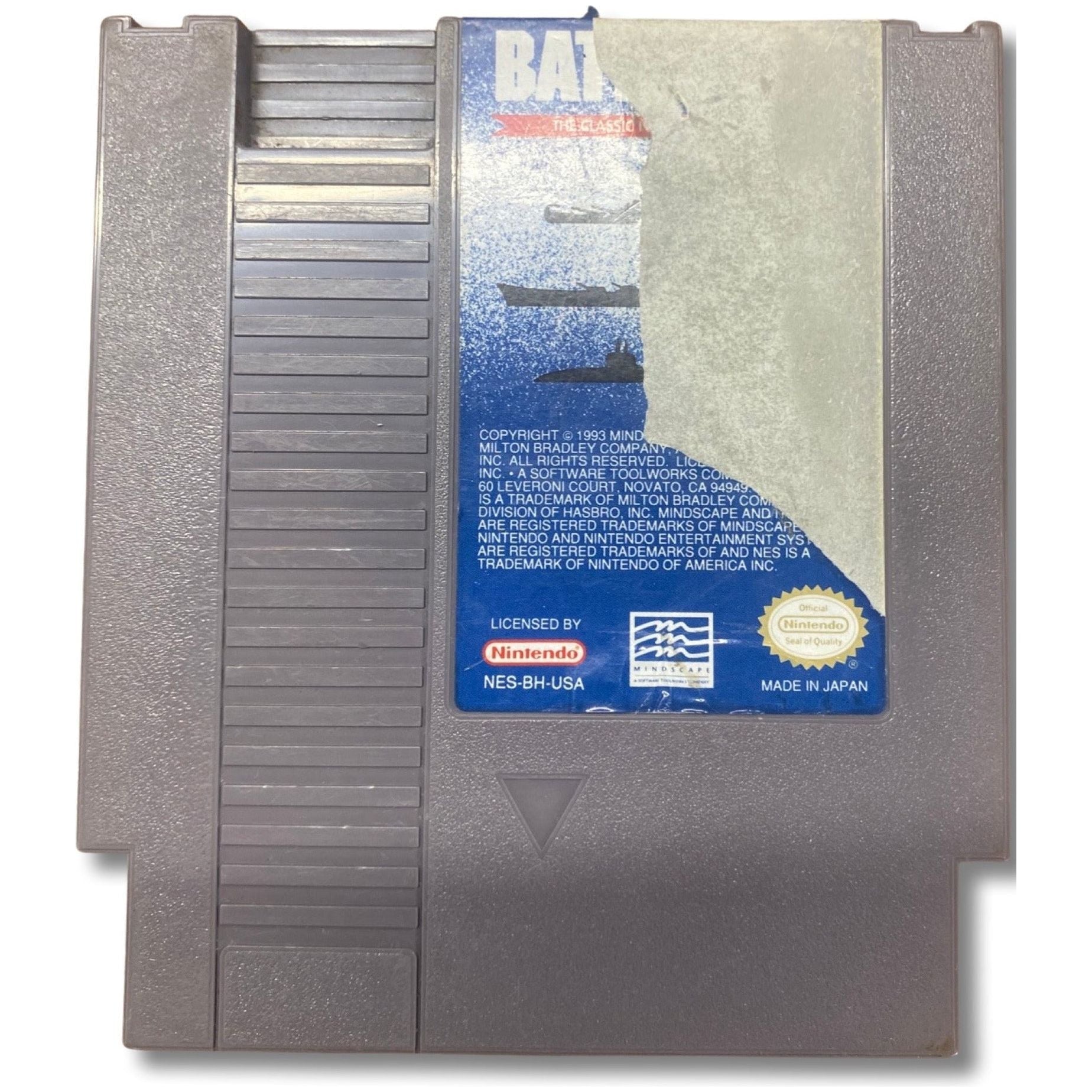 Battleship - NES (IMPERFECT LABEL)