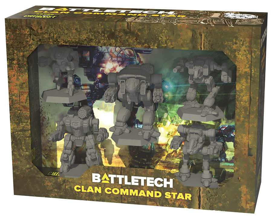 Battletech Clan miniatures set