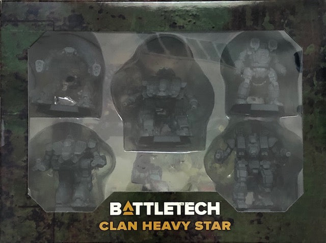 Battletech Clan miniatures set