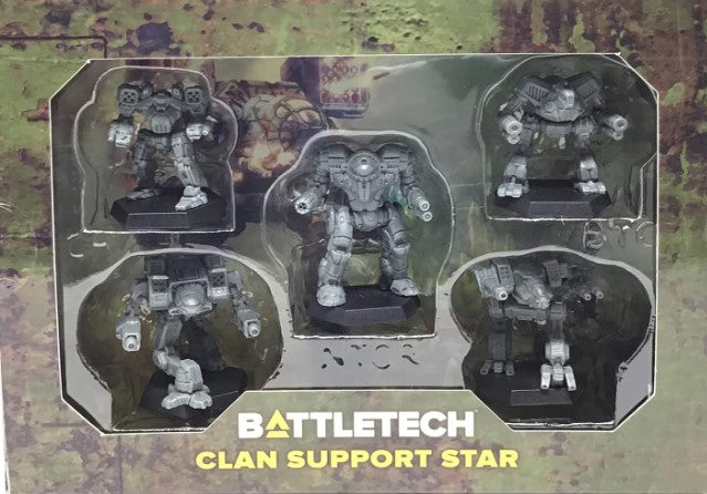 Battletech Clan miniatures set