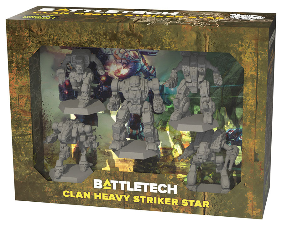 Battletech Clan miniatures set