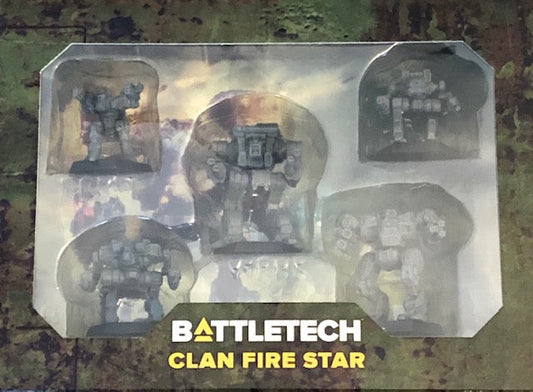 Battletech Clan miniatures set