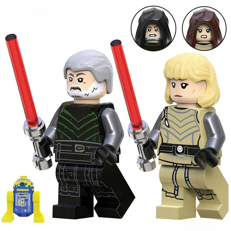 Baylan Skoll & Shin Hati Star Wars Lego Minifigures Custom Toys
