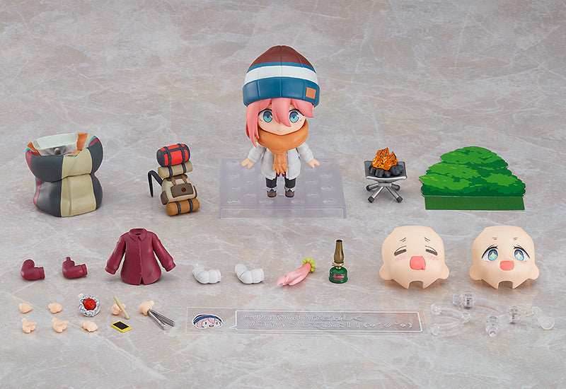 Laid-Back Camp Nendoroid 1623- DX Nadeshiko Kagamihara: Solo Camp Ver. DX Edition Figure - 