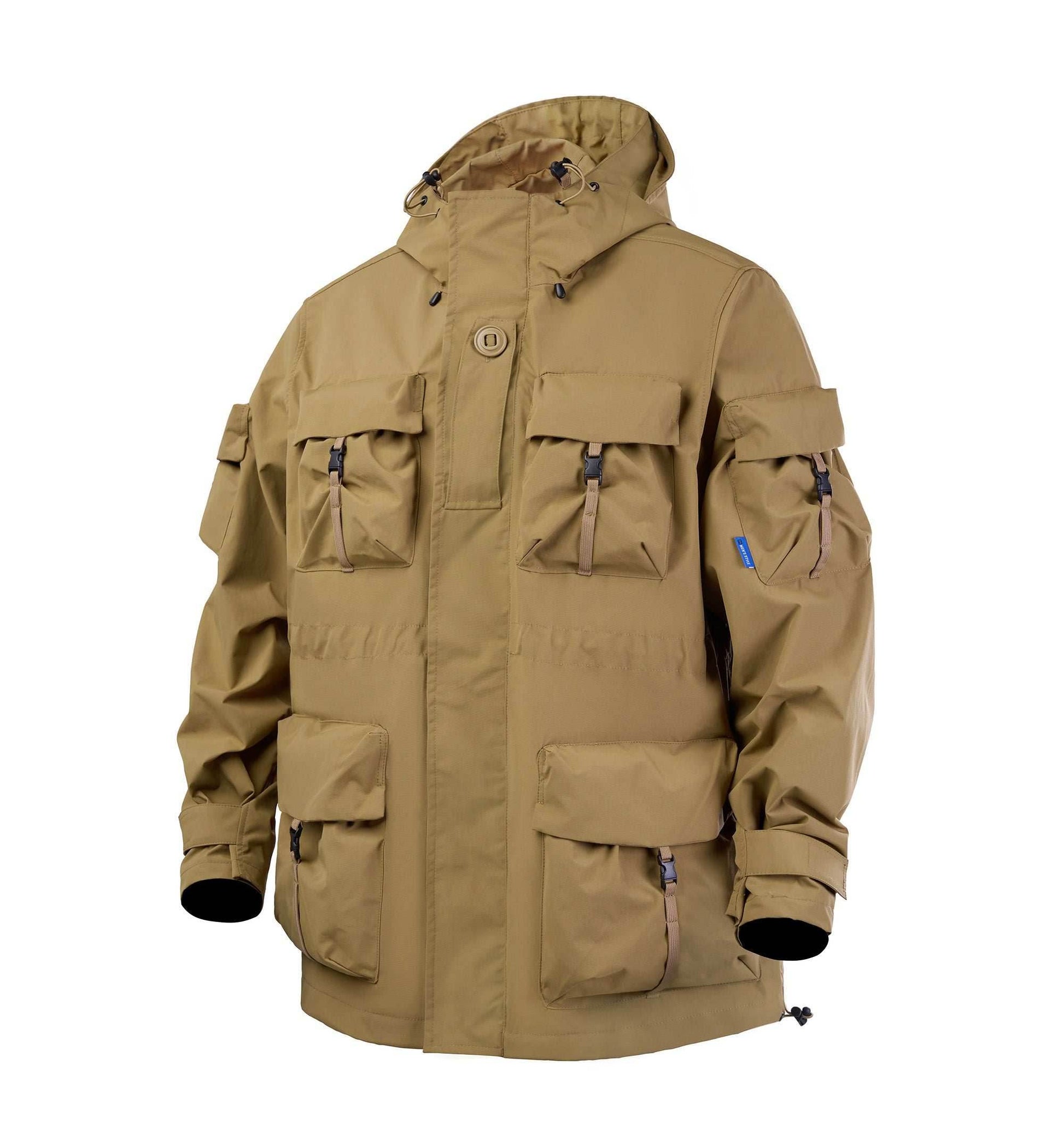 APEJ8 Khaki Tactical Wilderness Jacket - Mustard Yellow / S