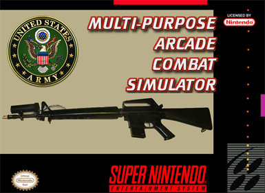 M.A.C.S. Multipurpose Arcade Combat Simulator (Super Nintendo) - Game Manual Only