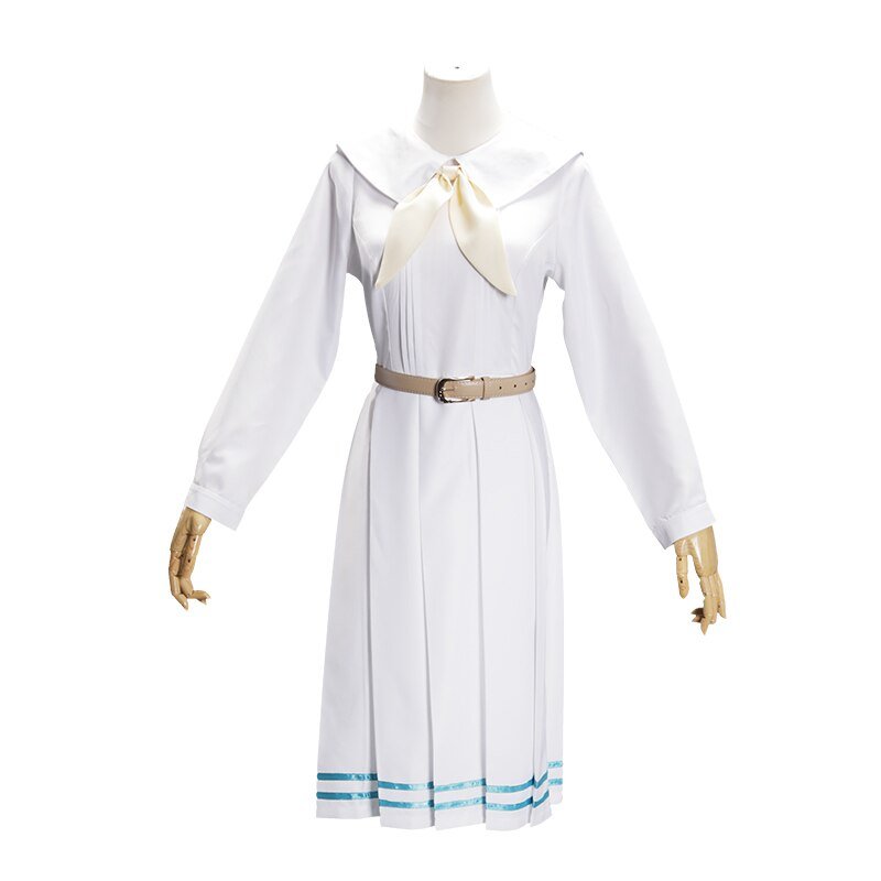 Beastars Haru Costume Lolita Haru Cosplay Dress Skirt  Women School Uniform White Rabbit Girls Japanese Uniform Outfit