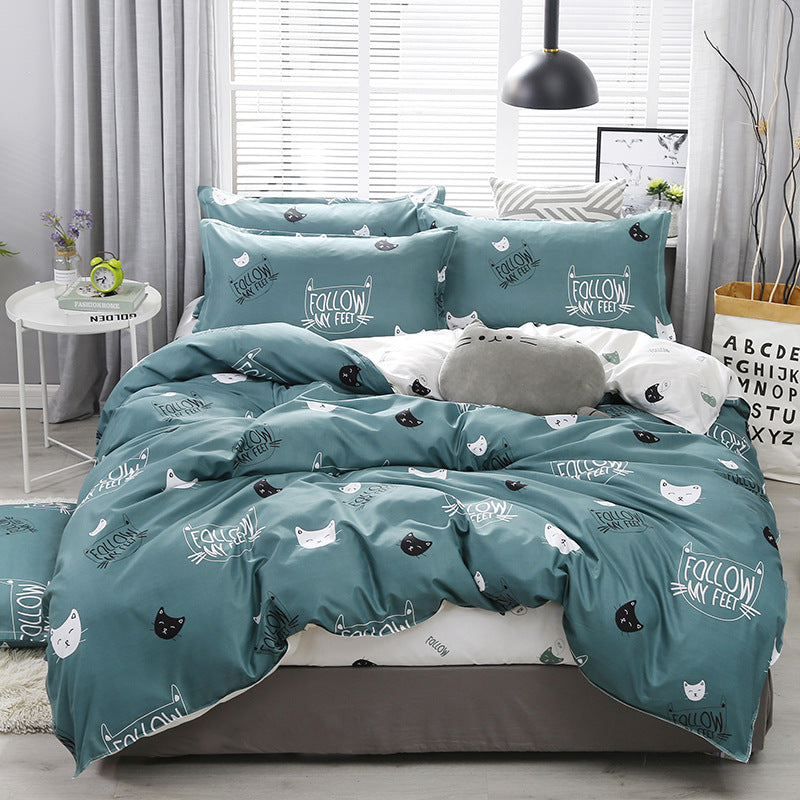 Bedding Four-piece Set Bed Sheet Quilt Cover