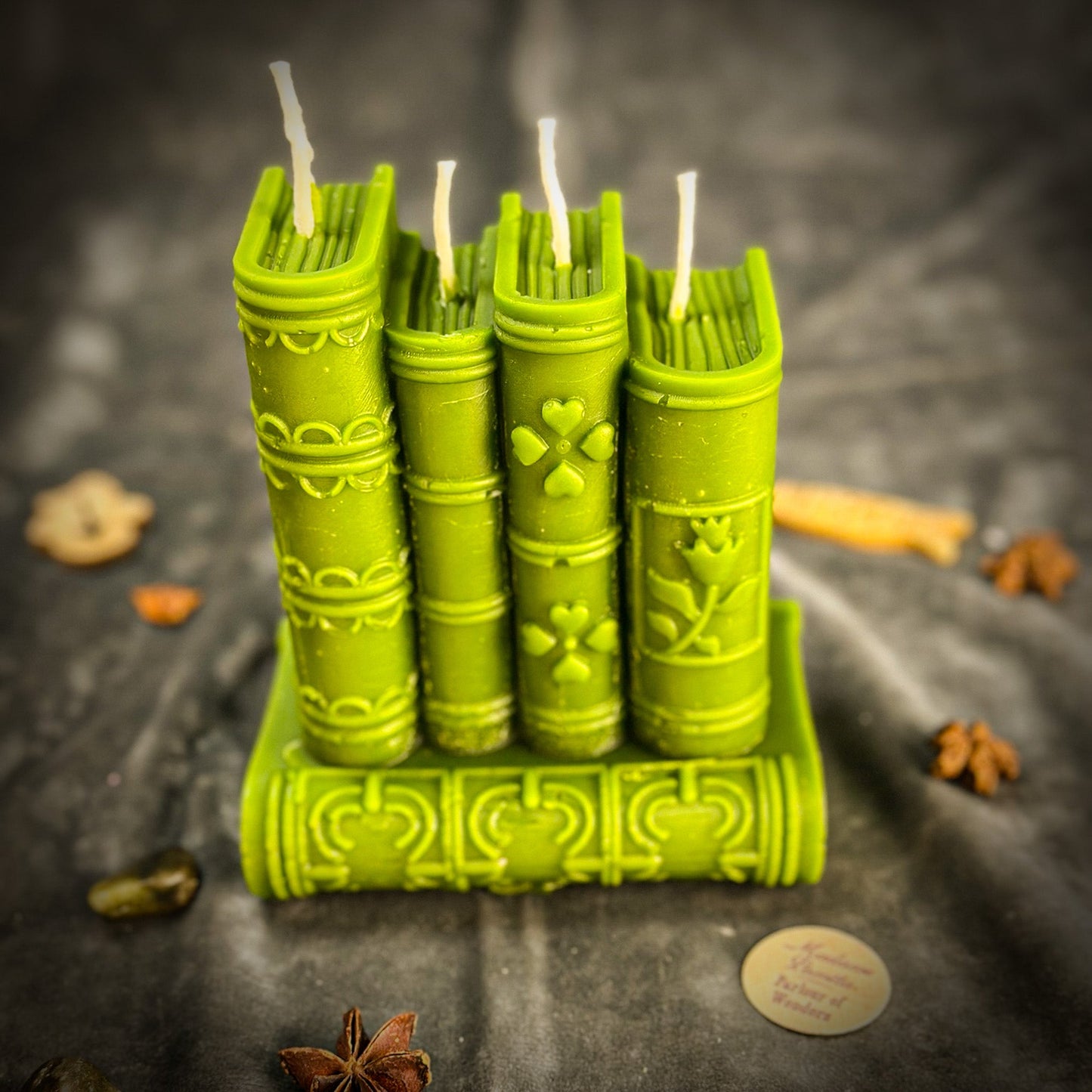 Books of Magic Candle Spell Kit - Learning, Writing & Creativity