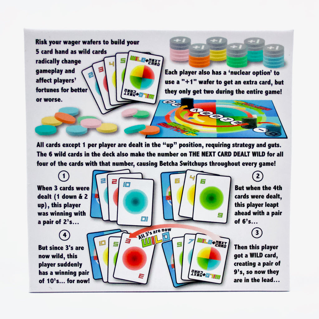 Betcha Switchup: The Thrilling, Exhilarating Game of Ever-Changing Wild Cards